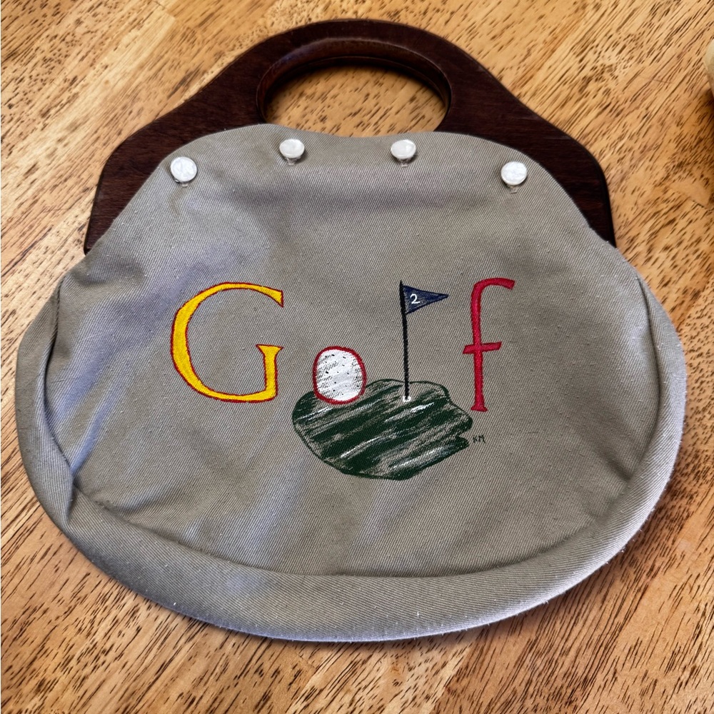 Vintage 70’s De Lanthe Bermuda Purse Interchangeable liner